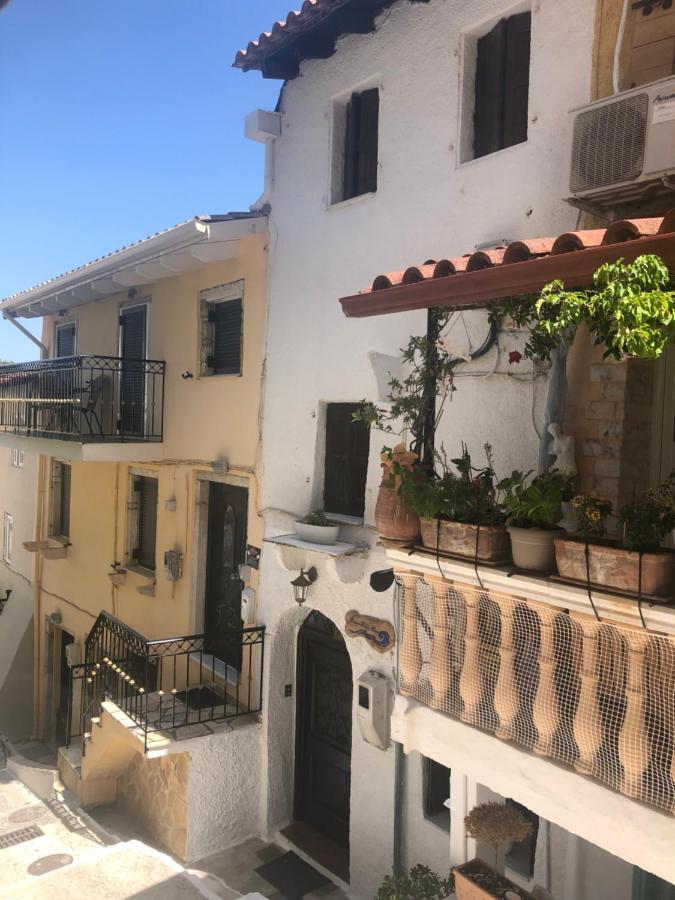Blaue Welle Haus Parga Exterior foto